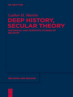 cover image of Deep History, Secular Theory